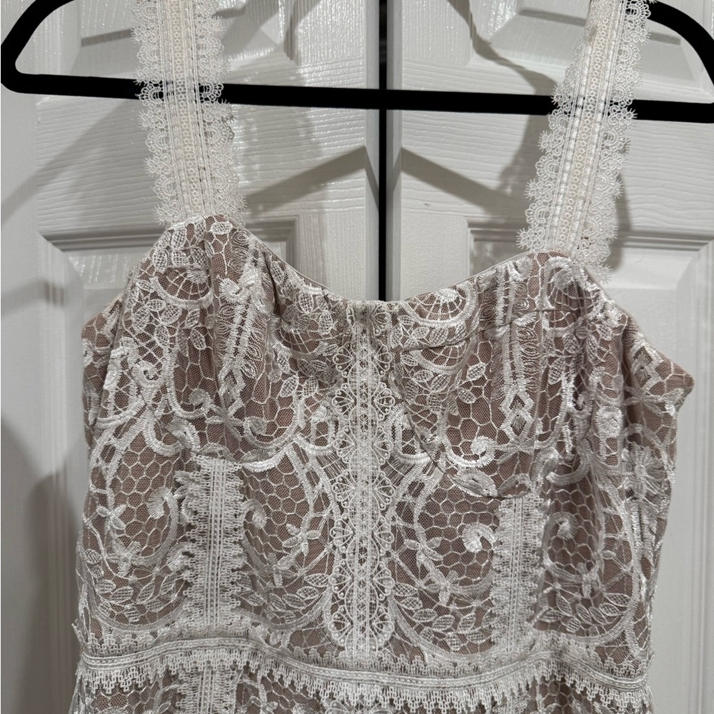 Bronx & Banco Tiffany White Lace Dress - Picture 2 of 6